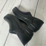 Dansko Professional Black Pro Cabrio Leather Clogs Sz 39 EU Made In Italy Photo 5