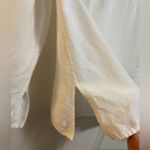 Emma James Women’s Linen Blend Embellished White Tunic Size 14 Photo 1