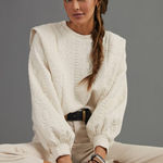 Anthropologie Find Me‎ Now Puff-Sleeved Pullover Photo 0