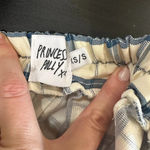 Princess Polly  Blue White Plaid Pleated School Girl Lona Mini Skirt - XS/S Photo 7