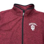 Indiana Hoosiers Her Knights Apparel Womens XL Fleece Jacket Full‎ Zip Red Photo 1