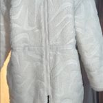 Nike Women's White Faux Fur Coat Photo 4