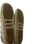 Bamboo  NWOB Women's Size 6.5 Metallic Foil‎ Boho Moccasins Flat Shoes Photo 4