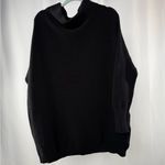 Free People Ottoman Slouchy Tunic Dress in Black Size Large Photo 2