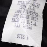 Women’s Vintage Alex Garfield Leopard Waistcoat Tuxedo Vest and skirt size 4 Black Photo 8