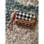 Spartina 449  Stoddard‎ Houndstooth Wristlet Wallet Clutch Organizer Travel Purse Photo 2