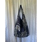 Polynesian Handmade Hawaiian Reversable Tribal Shoulder Hobo Beach Shopping Bag Purple Photo 1