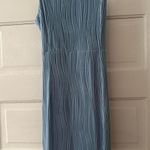 RIHOAS MIDI Blue Pearl Strap Dress Photo 0