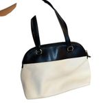 Ralph Lauren  Black & White Two-Tone Cowhide Leather Purse Photo 1