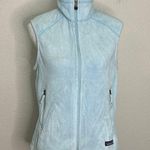 Patagonia Synchilla Light Blue Fleece Vest Size S Photo 0