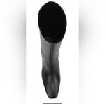 Vince  NY Beverly Wedge Leather Boots Size 8.5 Black- NEW In Box with dust bag! Photo 2