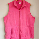 Blair  Pink Links Fleece Perfect Polar Vest Size Large Photo 0