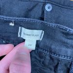 Madewell Skinny Flare Jeans in Black Frost Wash Photo 4