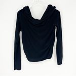 Mango  Glitter Off the Shoulder Top XL Black Photo 2