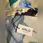NWT ARLO Blue and White Floral Snake Slip Dress size medium Photo 6