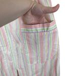 Moon Dance Vintage Style Women’s Medium Striped MuMu Nightgown Cottagecore Floral Pockets Photo 3