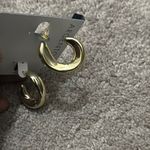 Argento Vivo Chunky Gold Hoop Earrings – Modern Luxe Style NWT Photo 5