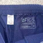 FIGS Yola Skinny Pants Navy Blue Photo 4