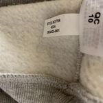 J Crew Gray Embellished Neckline Sweatshirt XL Rhinestone Detail Classic Casual Photo 5