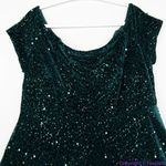NEW MORGAN & CO‎ Green Sequined Hi Photo 4