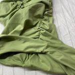 Tularosa Green Ruched One-Piece Swimsuit, Luella One Piece in Green Moss size Xs Photo 9