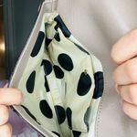 Kate Spade Tan Cream Envelope Crossbody Style Purse Snap Closure Purse Photo 4