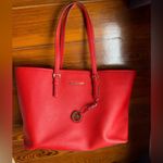 Michael Kors  Red Large Purse Photo 1