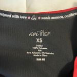 Koi Lite Hombre Red Scrub Top Photo 2