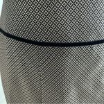 Ann Taylor  Gold Black Jacquard SILK Blend Velvet Velour A-Line Skirt 4P Preppy Photo 2