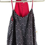 My Michelle  Womens Tops Size S Chiffon Chevron‎ Tank Photo 0