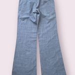 Tory Burch Mya Wool Flare Leg Black Dress Pants W Side Logo Button sz 0 Photo 7