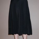 Jones New York Black Pleated Maxi Skirt Photo 3