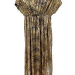 Christina Love Cristina Love long metallic dress  Size Small  Photo 1