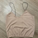 Free People NWOT Beige Brami Skinny Strap Photo 5
