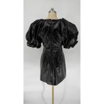ALC Frank NWT A.L.C. Park Crinkled Faux Leather
Mini Dress Black Size 4 $495 Photo 7