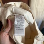 Madewell The Tall Perfect Vintage Wide-Leg Crop Jean Ecru Cream NWT Size 24T Photo 8