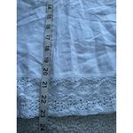 Madewell  Short Sleeve Collared Embroidered Lace Button-Up Shirt White Size M Photo 8