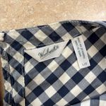 Woolrich  Navy/White Gingham Top Size L Photo 2