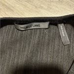 Helmut Lang ‎ Black Sleeveless Women's ribbed tank size large Photo 11