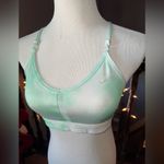 Nike Dri - Fit Mint green and white sports bra Photo 1