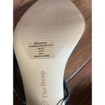 The DROP Avery Square Toe Sandal MINIMALIST SEXY Size 8 Olive Green Snake Photo 4