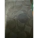 Coach  Women Flip‎ Flops Sandals Blue Green Chevron Logo Size 9-10 Beach Vacation Photo 4