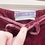 Urban Outfitters  Crushed Velvet Pants Flared Holiday Valentine's Photo 2