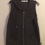 CHAUS sport ladies hoodie vest L Gray Size L Photo 3