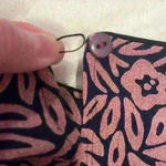 Vintage Bobbie Brooks Floral Boho Purple Pink Blouse Size medium Photo 7