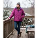 Patagonia Vintage  Y2K Jacket Full Zip Womens 10 M Pink Blue
Bomber Coat RARE Photo 1