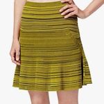 Rachel Roy Like new  large yellow black mini skirt women’s Large Photo 0