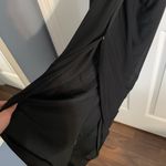 ASOS Rare London Black MIDI Dress With Slit Photo 6