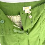 Maeve Naomi Linen Wide Leg Flare Pants Size 6 Green Photo 6