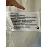 Knox Rose White Sleeveless Top Boho Tunic w/ Necklace Size 1 Summer coverup Photo 5